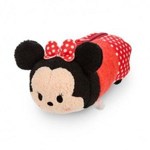 Disney Minnie Mouse Tsum Tsum Pencil Case Holder/Pouch/Plush